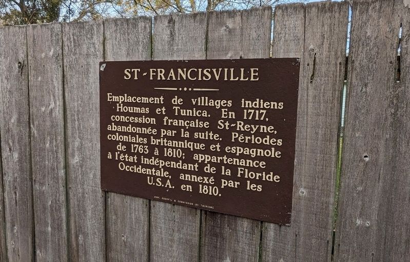 St~Francisville Marker image. Click for full size.