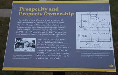 Prosperity and Property Ownership Marker. Click for full size. Prosperity and Property Ownership Marker image. Click for full size.