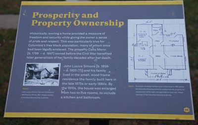 Prosperity and Property Ownership Marker image. Click for full size.