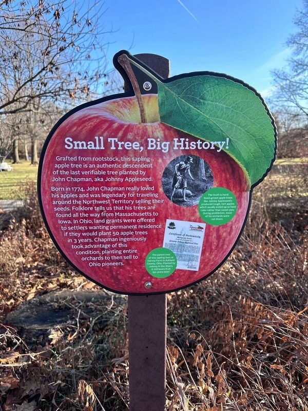 Small Tree, Big History! Marker image. Click for full size.