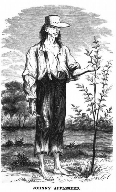 Johnny Appleseed image. Click for full size.