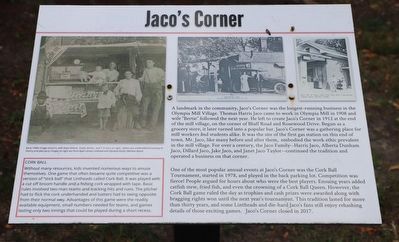 Jaco's Corner Marker. Click for full size. Jaco's Corner Marker image. Click for full size.
