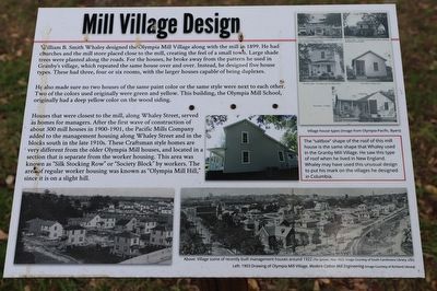 Mill Village Design Marker image. Click for full size.