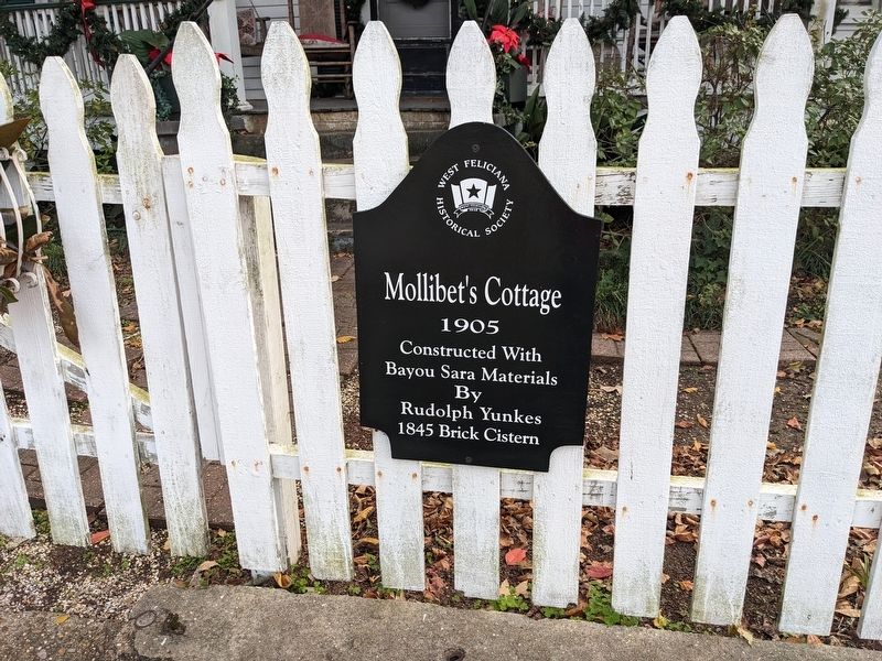 Mollibert's Cottage Marker. Click for full size. Mollibert's Cottage Marker image. Click for full size.