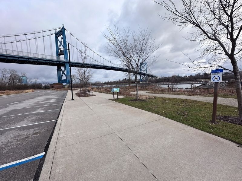 Don't Let This Bridge Leave You In Suspense! Marker image. Click for full size.