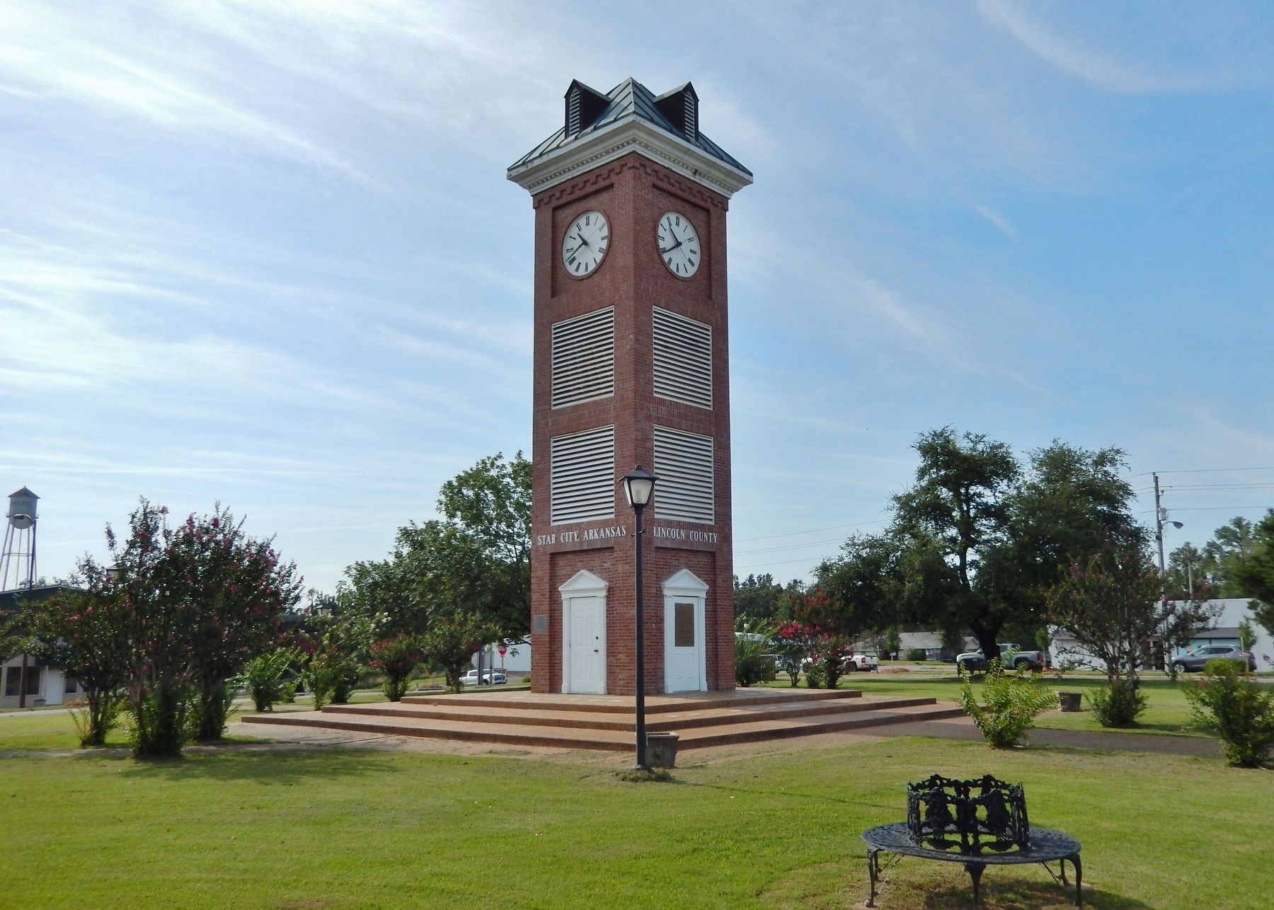 Star City Clock Tower (<i>southeast elevation</i>) image. Click for full size.