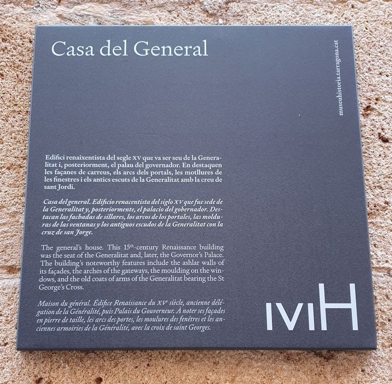 Casa del General / House of the General Marker image. Click for full size.