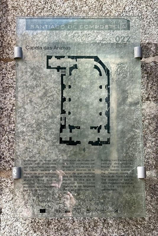 Capela das �nimas / Chapel of the Souls Marker image. Click for full size.