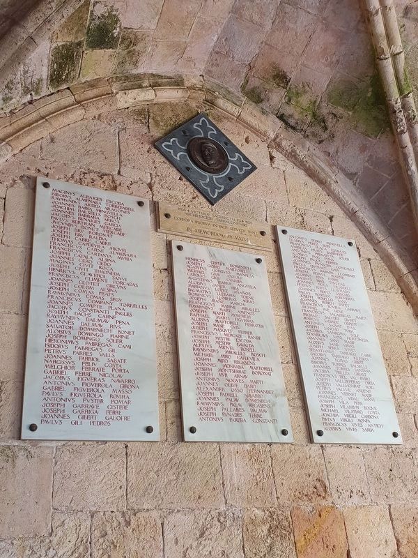 Tarragona Murdered Catholic Priests Memorial image. Click for full size.