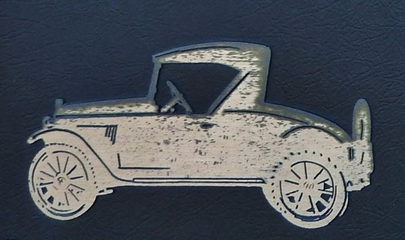 Marker detail: 1922 Hupmobile image. Click for full size.