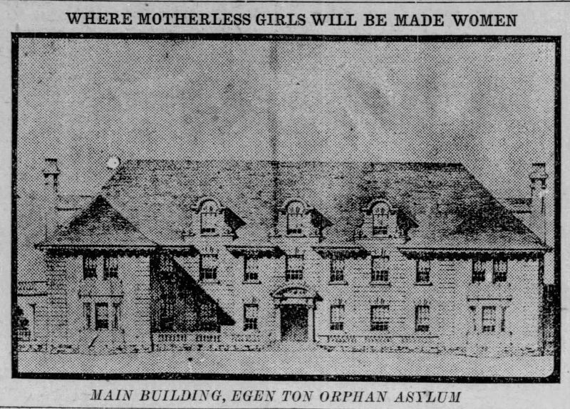 The Egenton Female Orphan Asylum image. Click for full size.