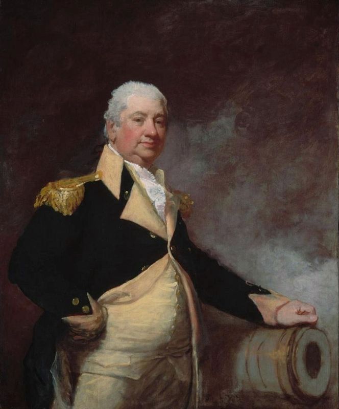 General Henry Knox<br>by Gilbert Stuart, 1806 image. Click for full size.