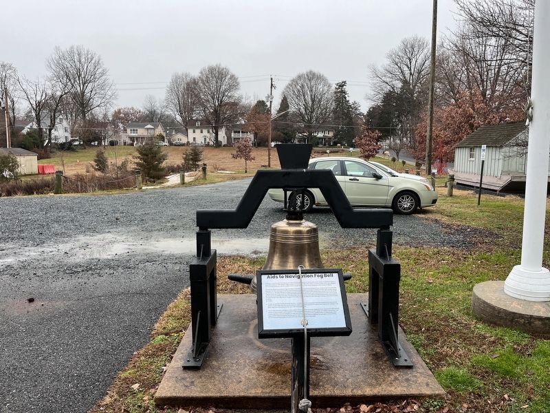 Aids to Navigation Fog Bell Marker image. Click for full size.