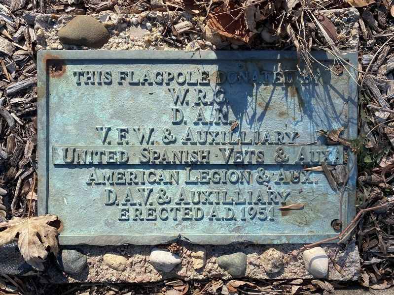 Flagpole Marker. Click for full size. Flagpole Marker image. Click for full size.