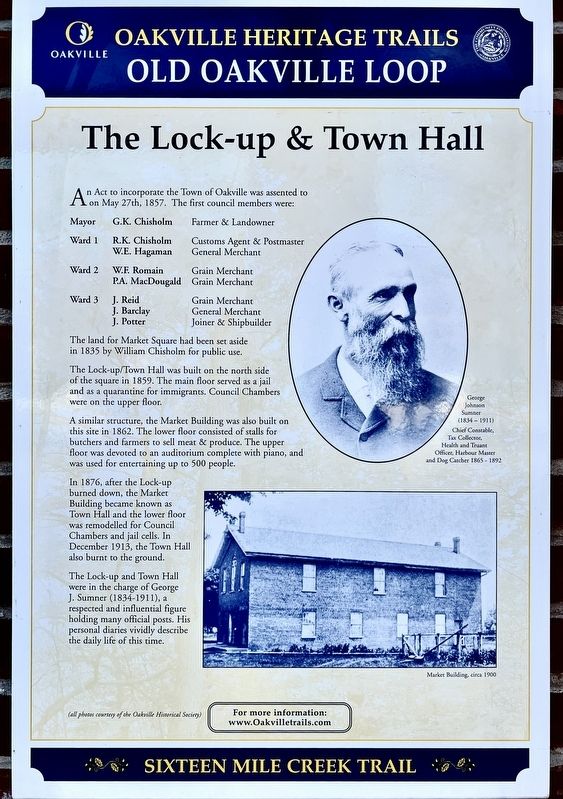 The Lock-up & Town Hall Marker image. Click for full size.