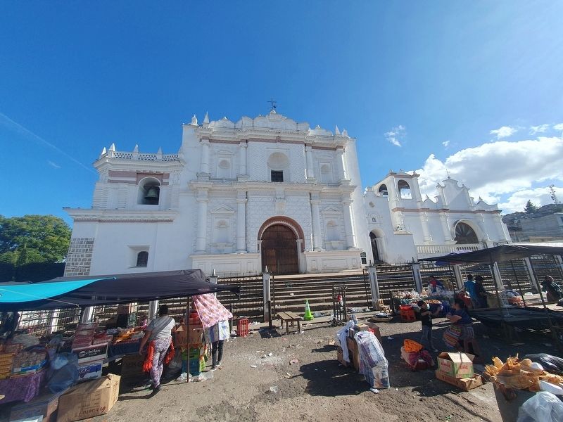 Nearby Catholic Cathedral of Patzn image. Click for full size.