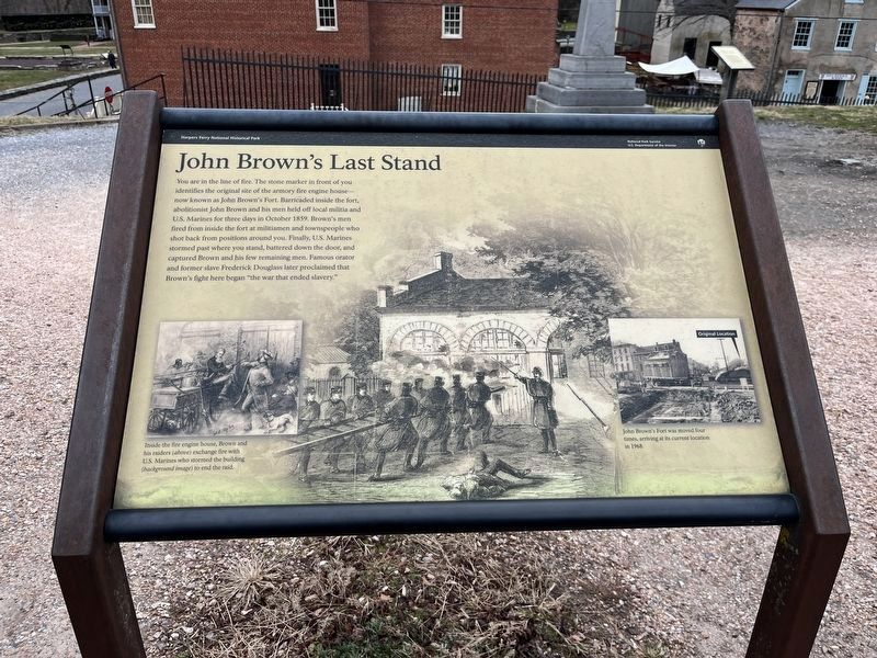 John Brown's Last Stand Marker image. Click for full size.
