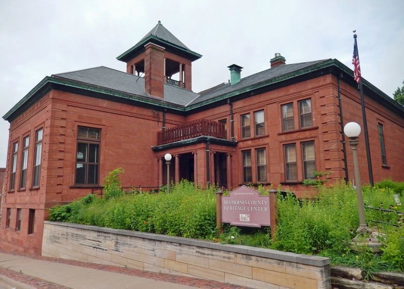 Burlington Public Library (<i>northeast elevation</i>) image. Click for full size.
