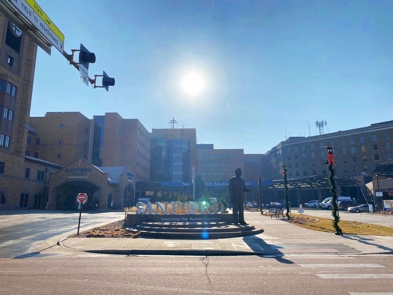 Sanford Hospital, previously known as Sioux Valley Hospital image. Click for full size.