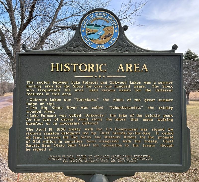Historic Area Marker image. Click for full size.