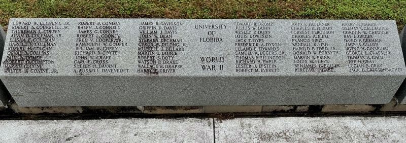 World War II Memorial (Marker 1) image. Click for full size.