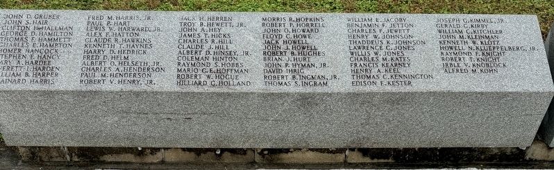 World War II Memorial (Marker 2) image. Click for full size.