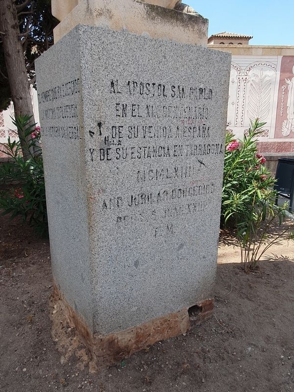 Apostle Paul in Tarragona Marker image. Click for full size.