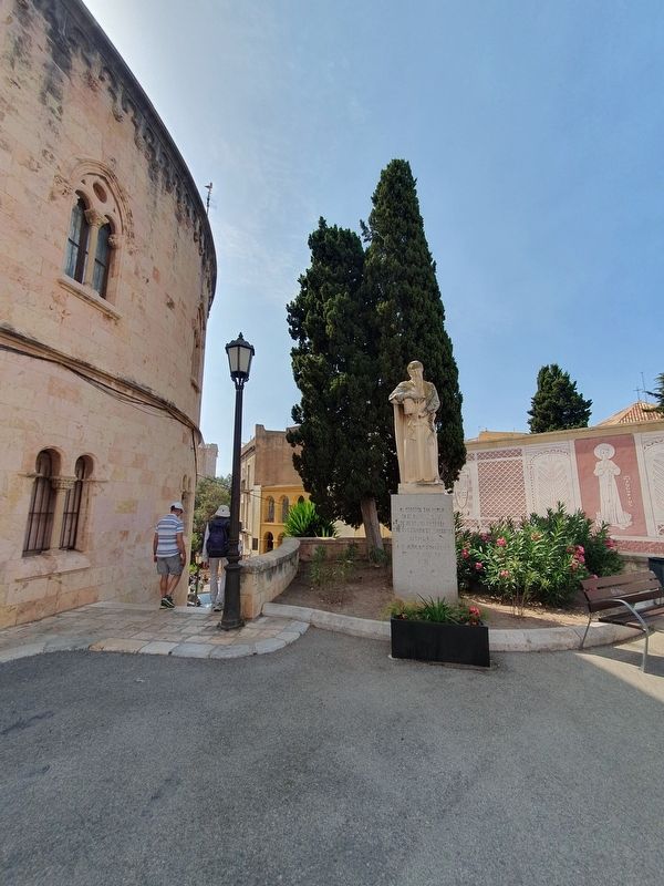 Apostle Paul in Tarragona Marker image. Click for full size.