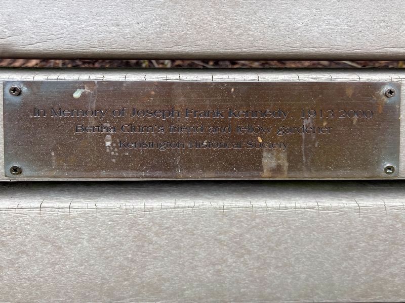 In Memory of Joseph Frank Kennedy 1913-2000 image. Click for full size.