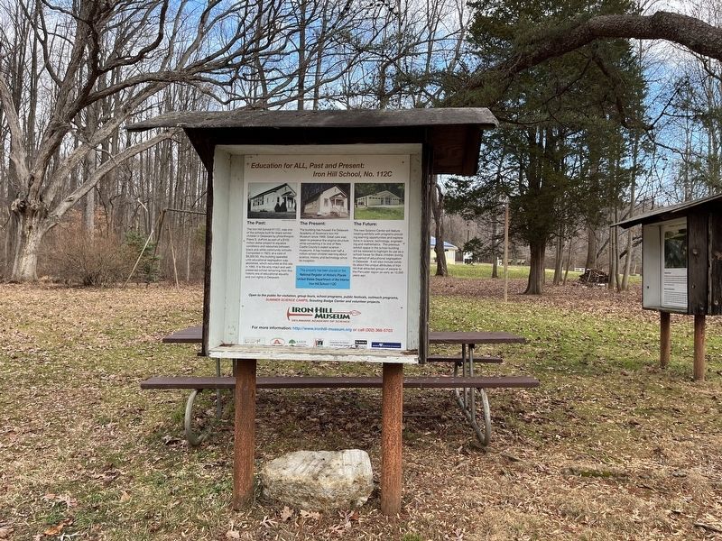 Education for ALL, Past and Present: Iron Hill School, No. 112C side of the marker. Click for full size. Education for ALL, Past and Present: Iron Hill School, No. 112C side of the marker image. Click for full size.