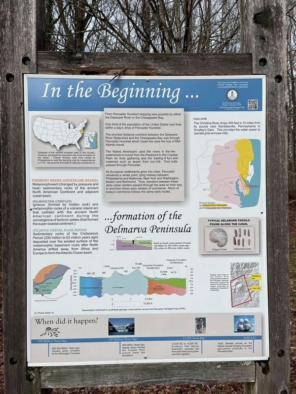In the Beginning  Marker image. Click for full size.