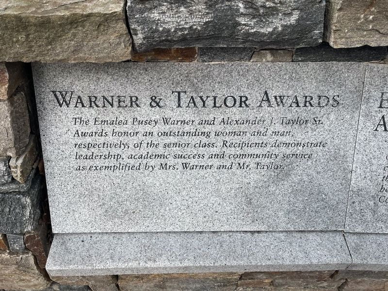 Warner & Taylor Awards Marker image. Click for full size.
