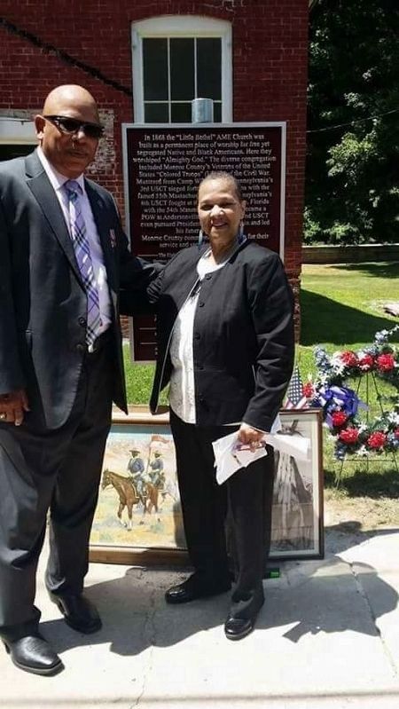 "Little Bethel" AME Church Marker image. Click for full size.