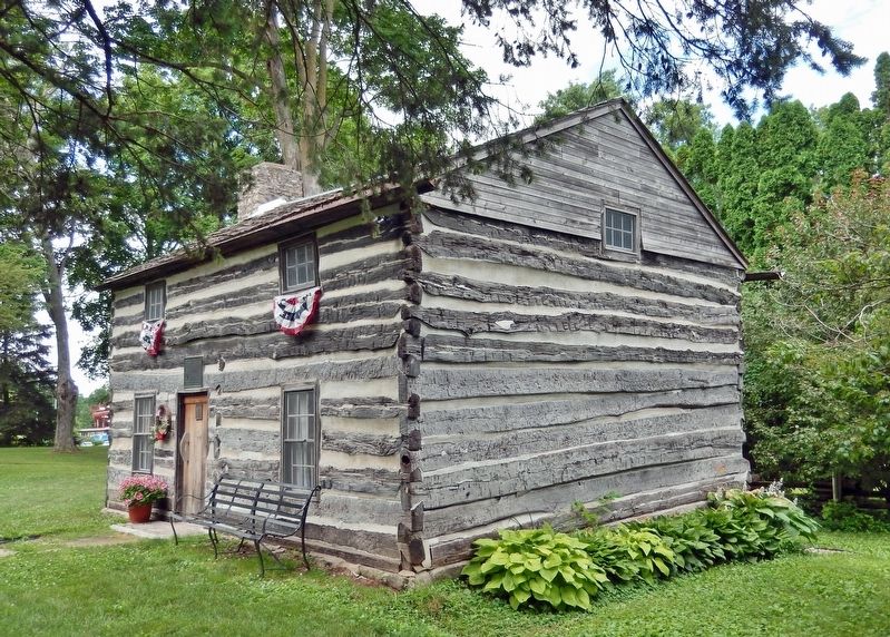 Alexander Young Cabin (<i>southeast elevation</i>) image. Click for full size.