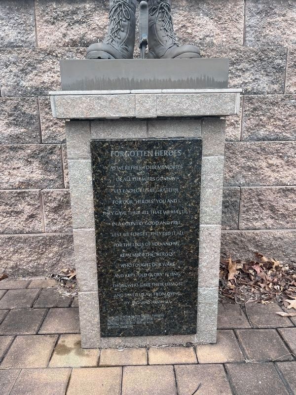 Forgotten Heroes Memorial image. Click for full size.