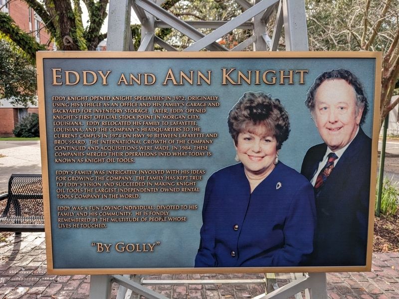 Eddy and Ann Knight Marker image. Click for full size.