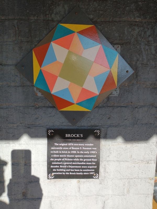 Brock's Marker. Click for full size. Brock's Marker image. Click for full size.