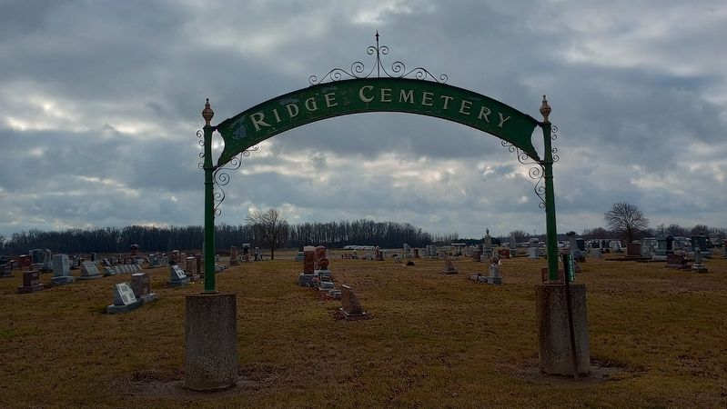 Ridge Township Cemetery Veterans Memorial image. Click for full size.