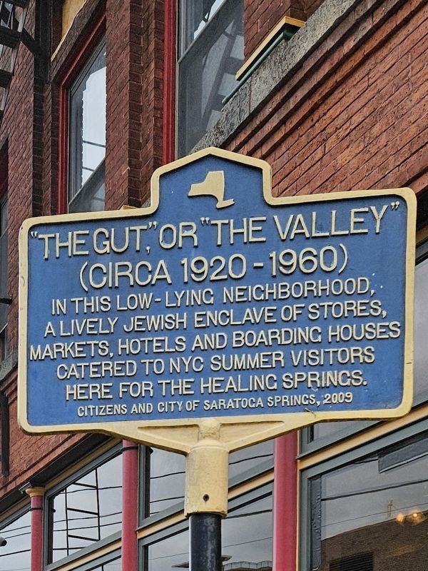 The Gut or The Valley Marker image. Click for full size.