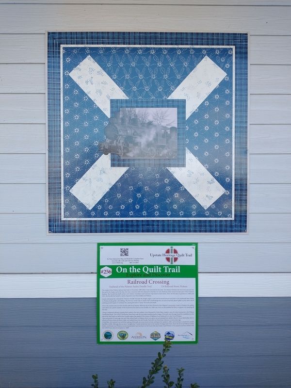 Railroad Crossing Marker image. Click for full size.