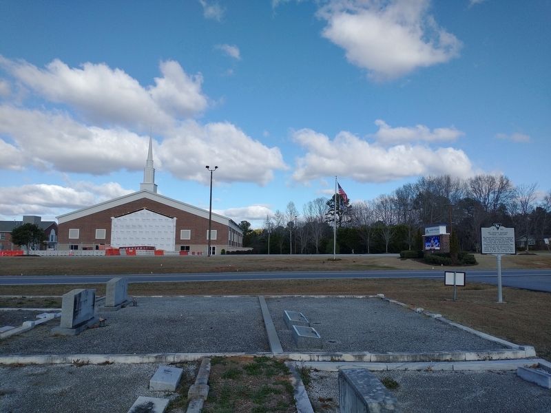 Mt. Pisgah Baptist Church Marker image. Click for full size.
