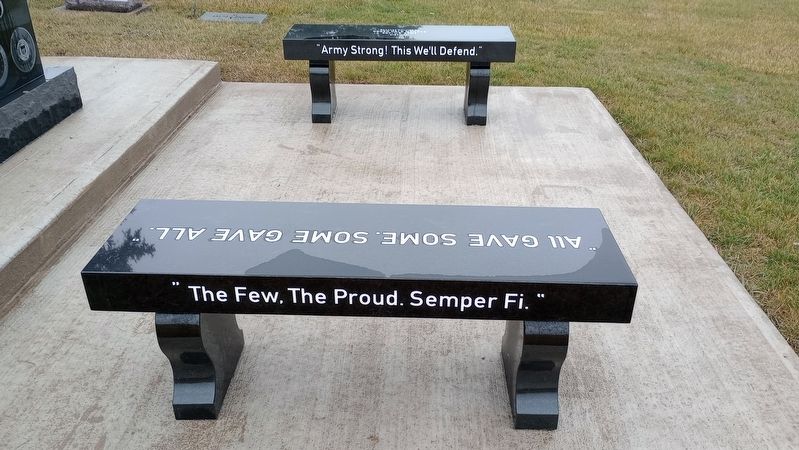 Walnut Hill Cemetery Veterans Memorial image. Click for full size.