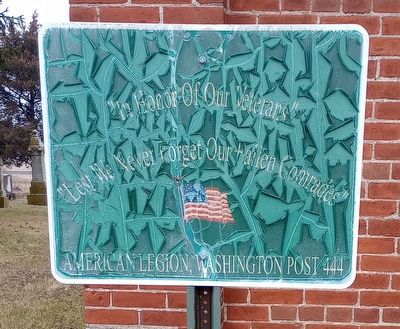 Olive Branch United Brethren In Christ Veterans Memorial Marker. Click for full size. Olive Branch United Brethren In Christ Veterans Memorial Marker image. Click for full size.