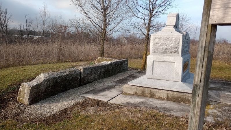Ohio 37th Infantry Company C Third German Marker. Click for full size. Ohio 37th Infantry Company C Third German Marker image. Click for full size.