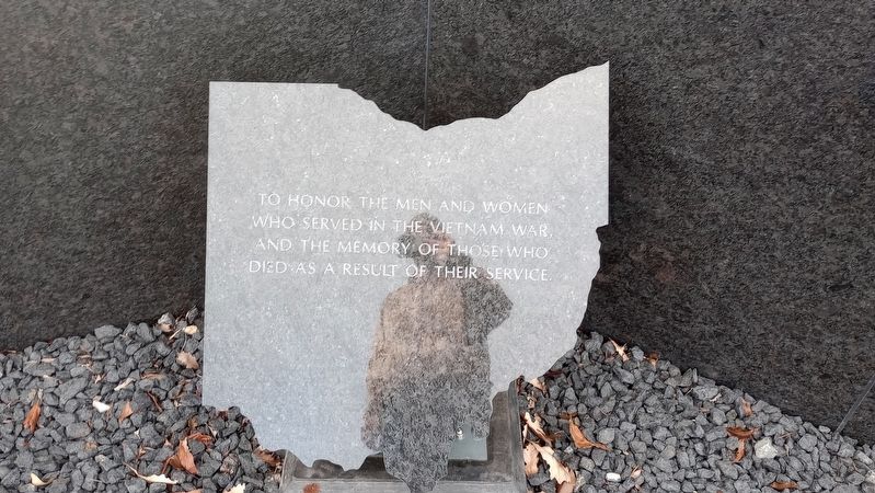 Vietnam War Memorial Marker image. Click for full size.