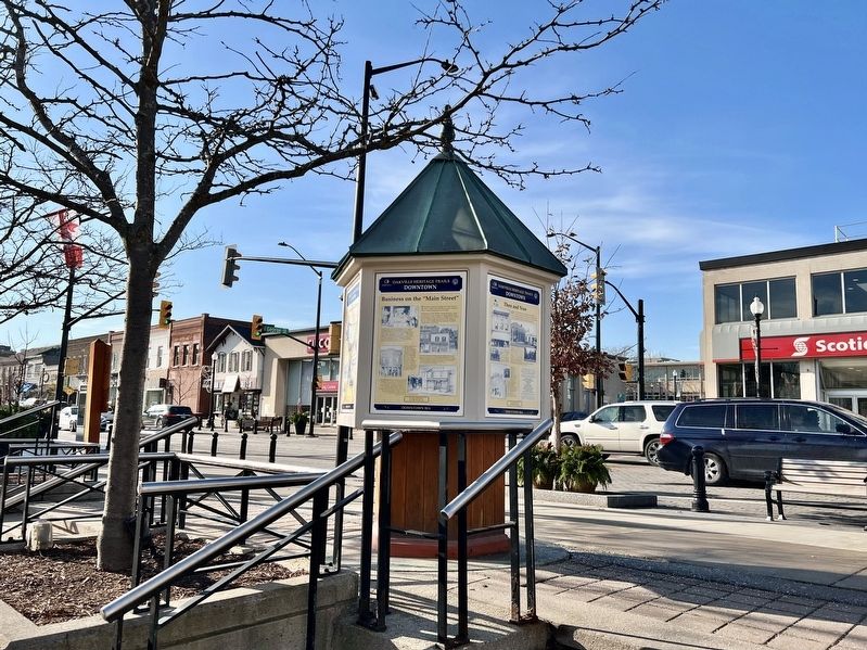 Business on the �Main Street� Marker image. Click for full size.