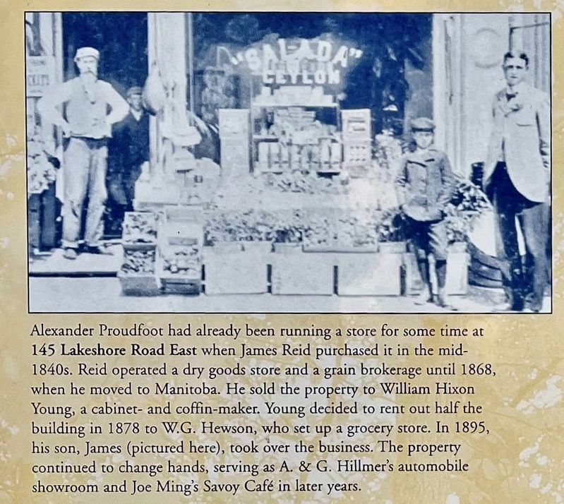 Business on the �Main Street� marker photo detail image. Click for full size.