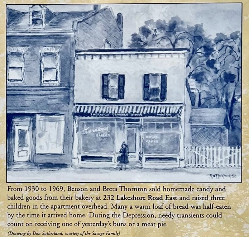 Business on the �Main Street� marker photo detail image. Click for full size.