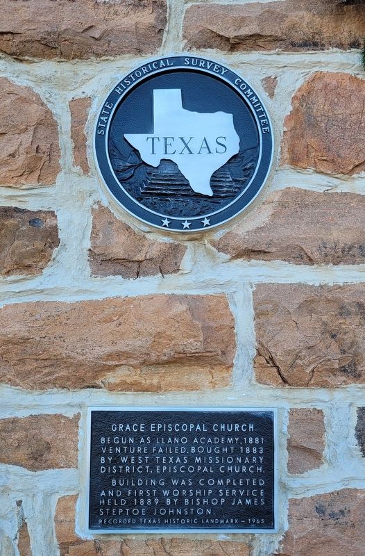 Grace Episcopal Church Marker image. Click for full size.