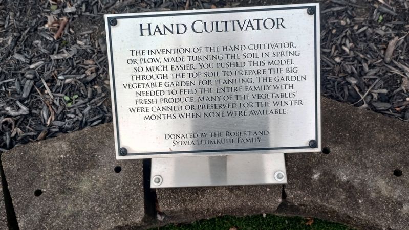 Hand Cultivator Marker image. Click for full size.